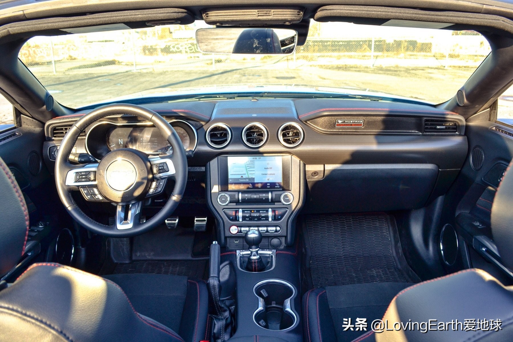 福特野马gt豪华跑车2024,福特野马gt敞篷加州限量版