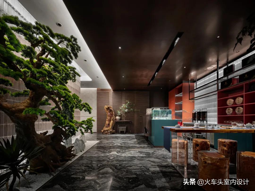 北京会所装修设计轻奢,500平米私人会所中式设计