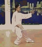 24式太极拳背向带口令慢动作教学,邱慧芳24式太极拳教学视频完整版