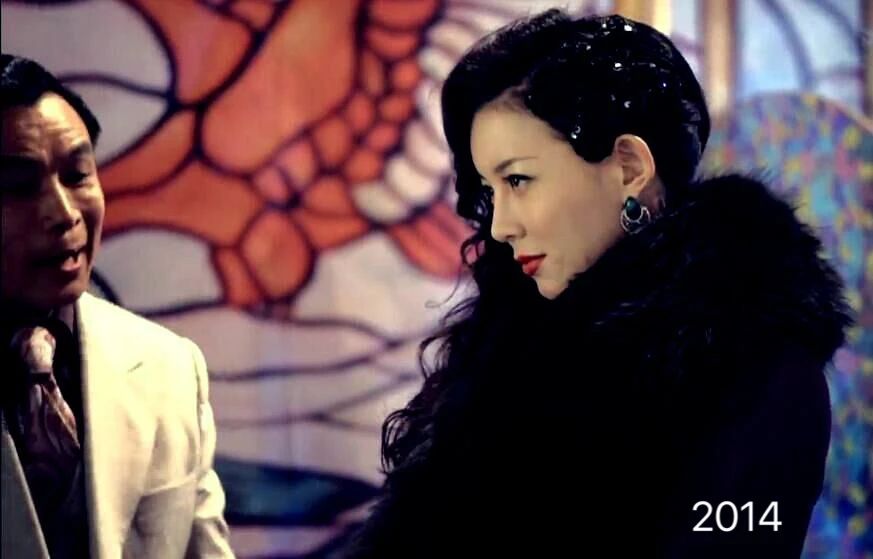 《鬓边》中爱上儿子嫁给老子的美艳新派大姐，盘点刘敏的容貌变化