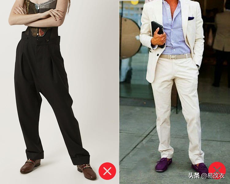 西裤裤腰应该穿到哪个位置,西裤裤长尺寸如何选