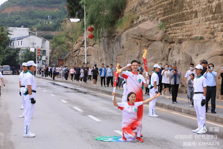 十四运会和残特奥会礼泉赛区,十四运会残特奥会火炬铜川传递