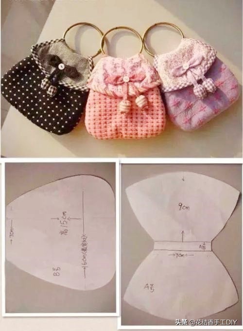 爱布艺爱生活裁剪拼布包包教程,手工布包简单又漂亮