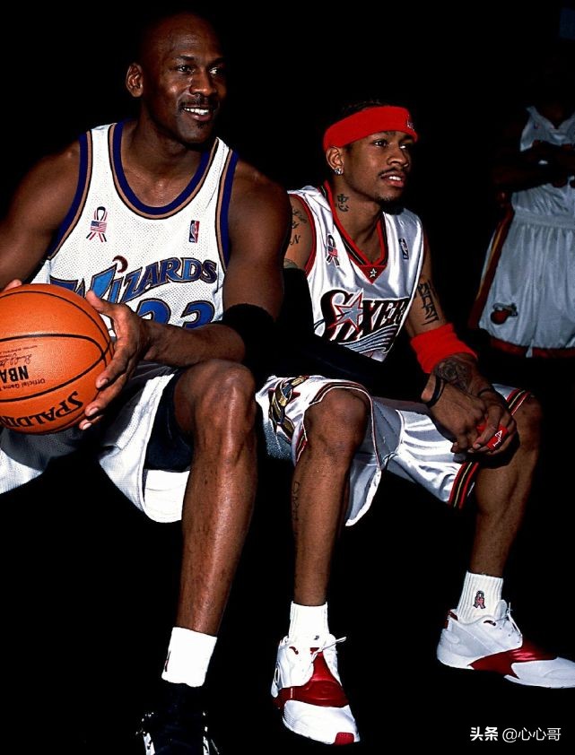 曾经晃倒乔丹的球员,当年艾弗森晃乔丹