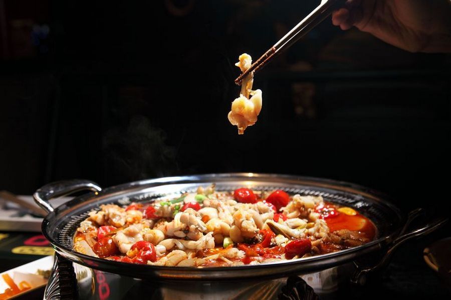 泡椒美蛙牛蛙,泡椒牛蛙美蛙鱼头