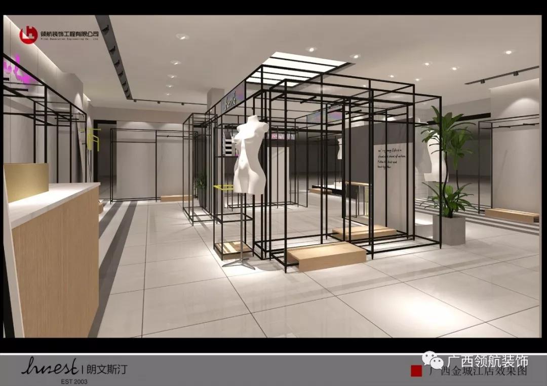 2020女装店轻奢高级灰装修,高级灰女装店装修风格