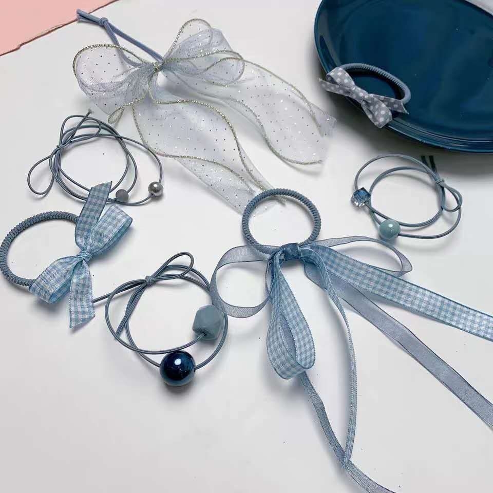 蓝色清爽穿搭,小清新穿搭夏季蓝色系