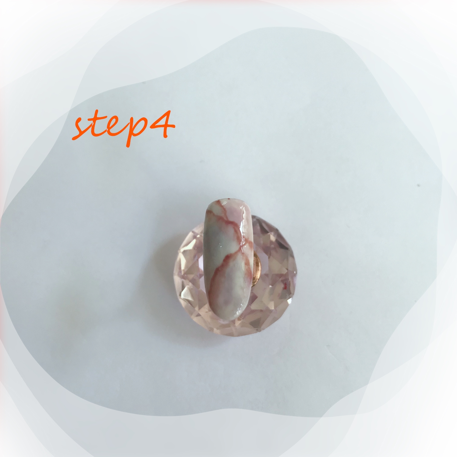 包边拼色美甲做法,美甲包边教程完整版