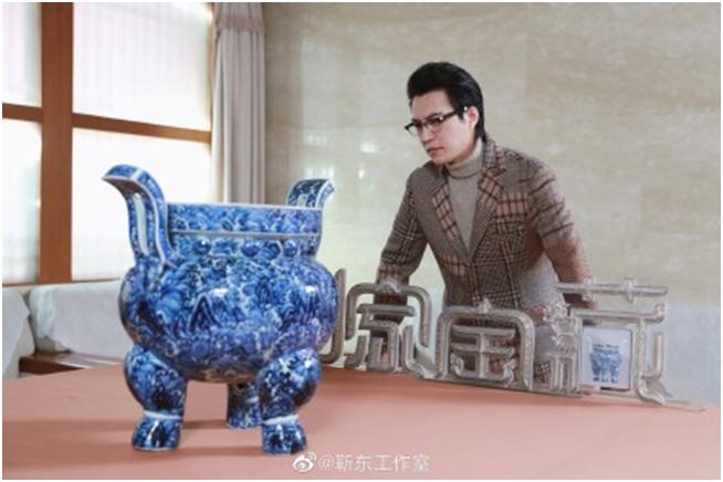 中央电视台穿帮镜头,国家宝藏靳东花絮