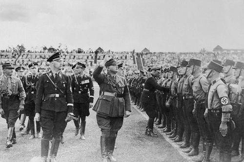 恐怖的纳粹*党**卫军和秘密警察