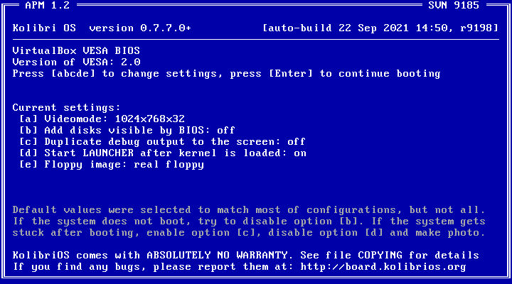 还真有一款纯汇编撸的操作系统 KolibriOS