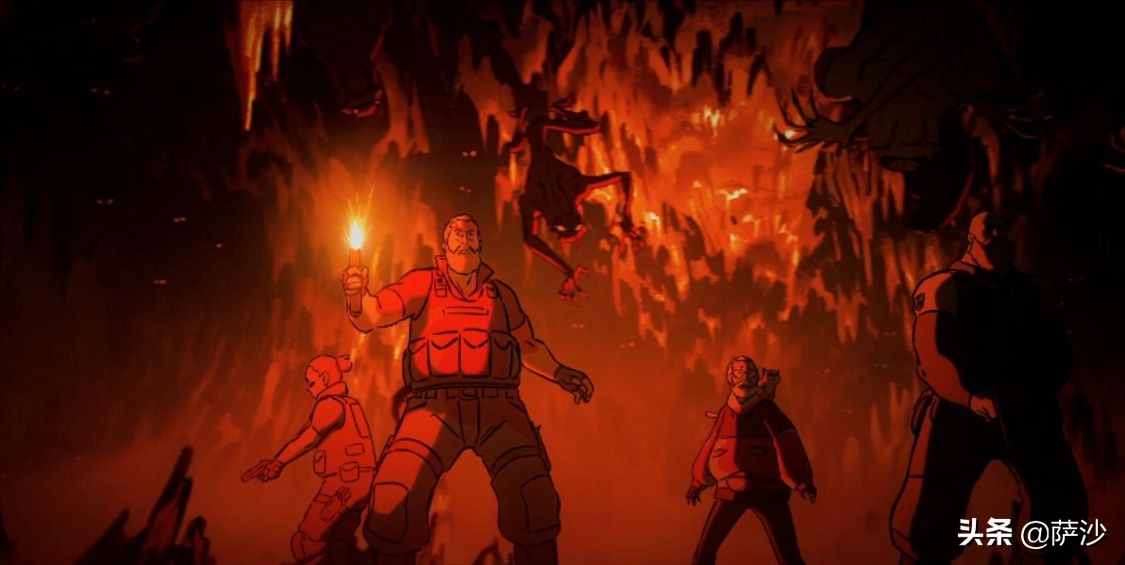 雇佣兵去千年古堡考古发现不死恶魔：《爱死亡和机器人》噬魂者