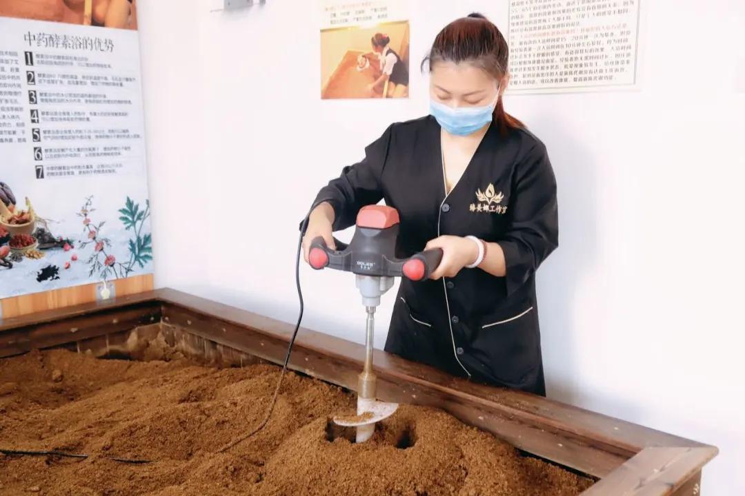 酵素浴最火的视频,爆火的酵素浴体验