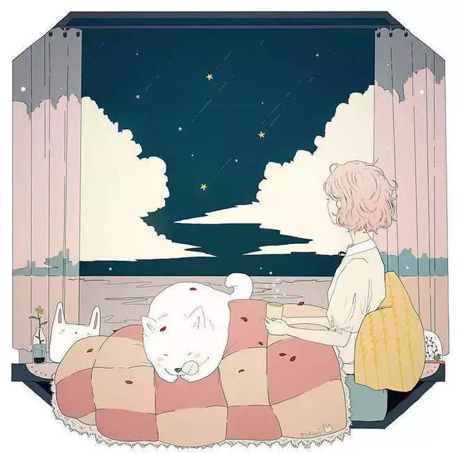 插画家的绝美画风,台湾插画师雪梨作品