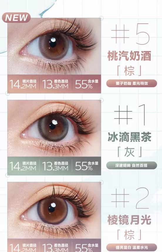 cofancy年抛美瞳,cofancy可糖美瞳测评