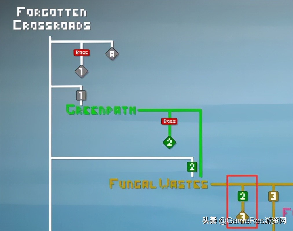 万字长文干货,空洞骑士地图关卡顺序