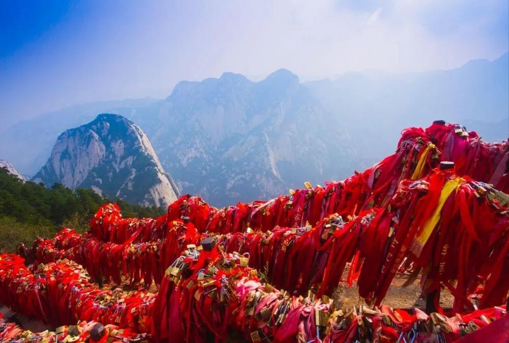 来华山欢喜过元宵上北峰一起乐开怀