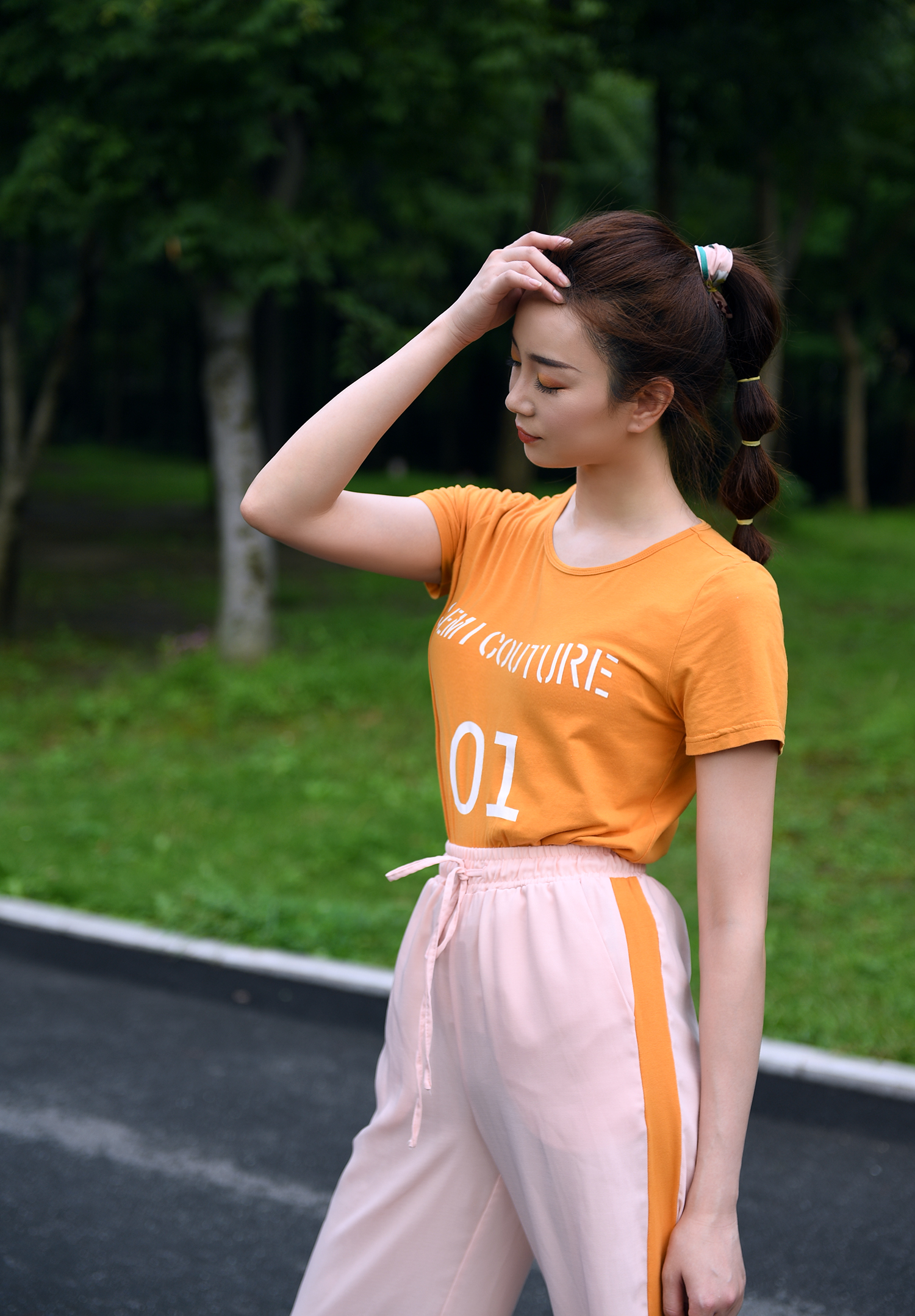 黄橙绿颜色的手账,夏天色彩手账图片