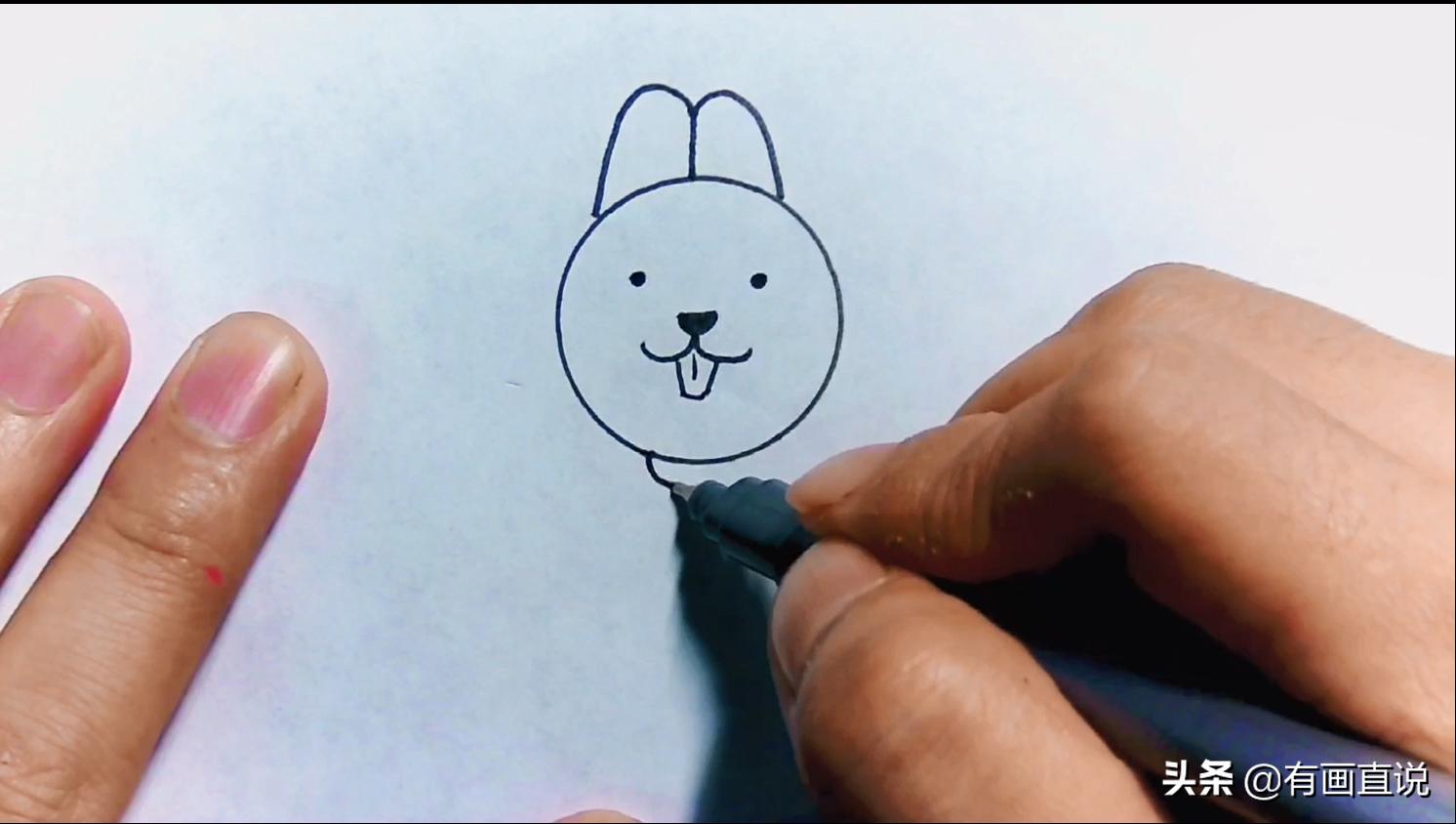 儿童画画教程3-6岁简笔画小公主,7-10岁儿童画画hellokitty简笔画