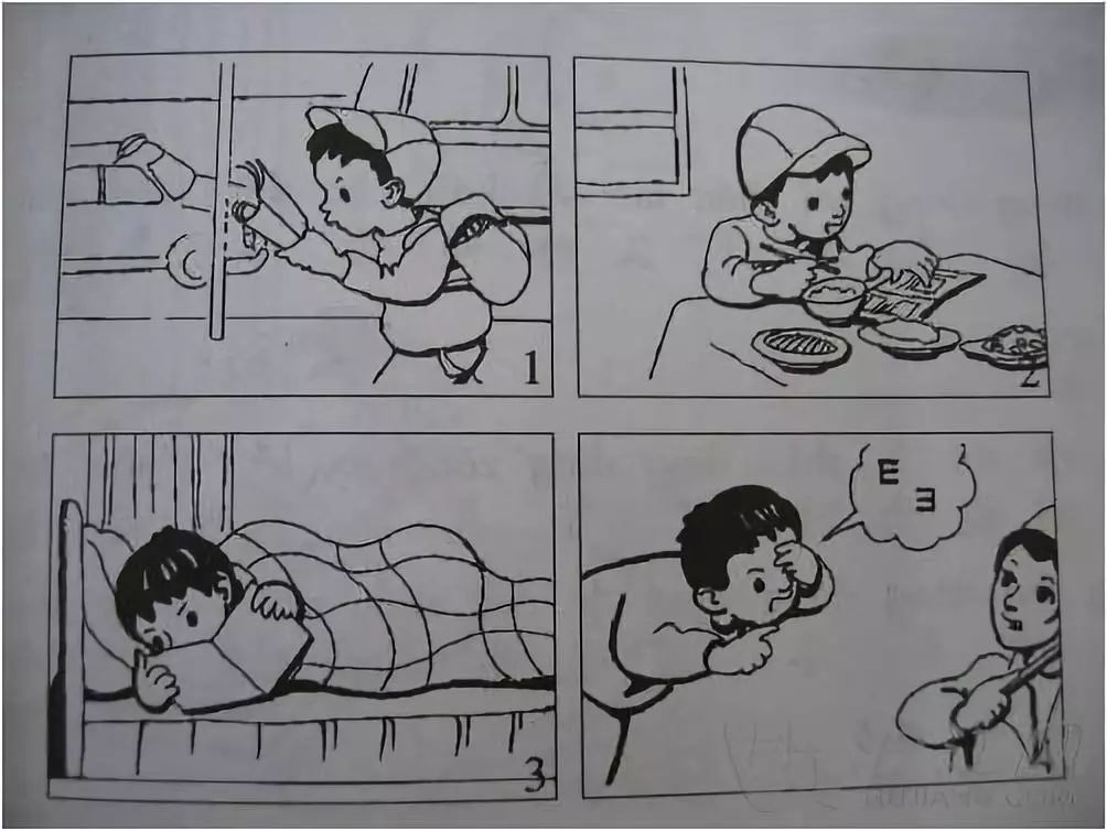 一年级打电话看图写话例文,看图写话小蜜蜂采花蜜例文