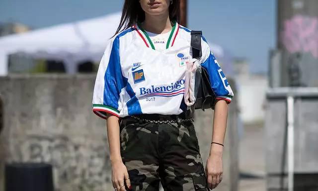 最新穿搭风格复古球衣,夏季穿搭球衣推荐