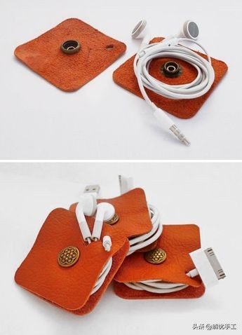 手工编织耳机收纳包,声阔耳机收纳包