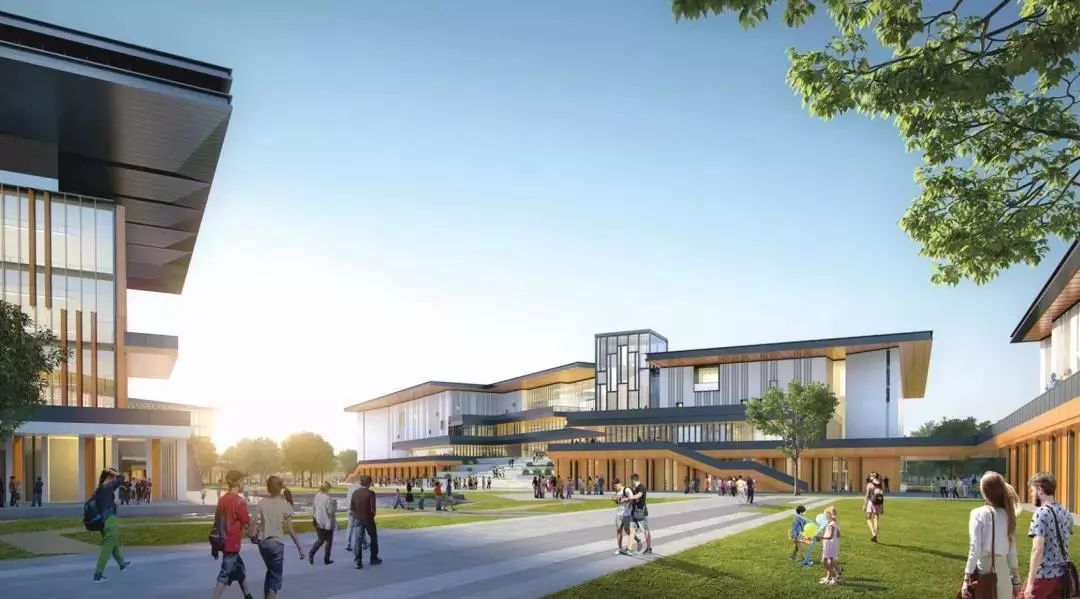 投资6亿元！淮州新城职业技术学院长街院坝的设计颠覆你的想象
