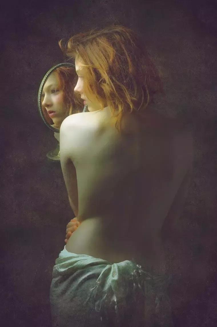 人体艺术摄影，美得尤如油画！