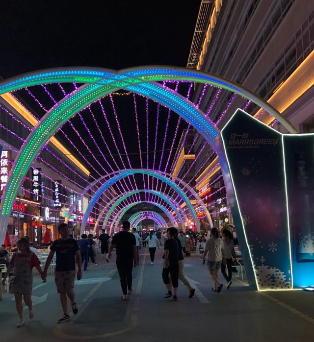 时代奥城夜市开业了吗,从天津鼓楼到时代奥城夜市