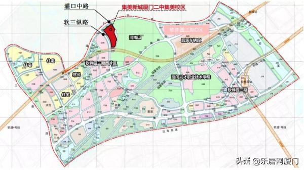 集美二中集美校区,集美新城厦门二中集美校区