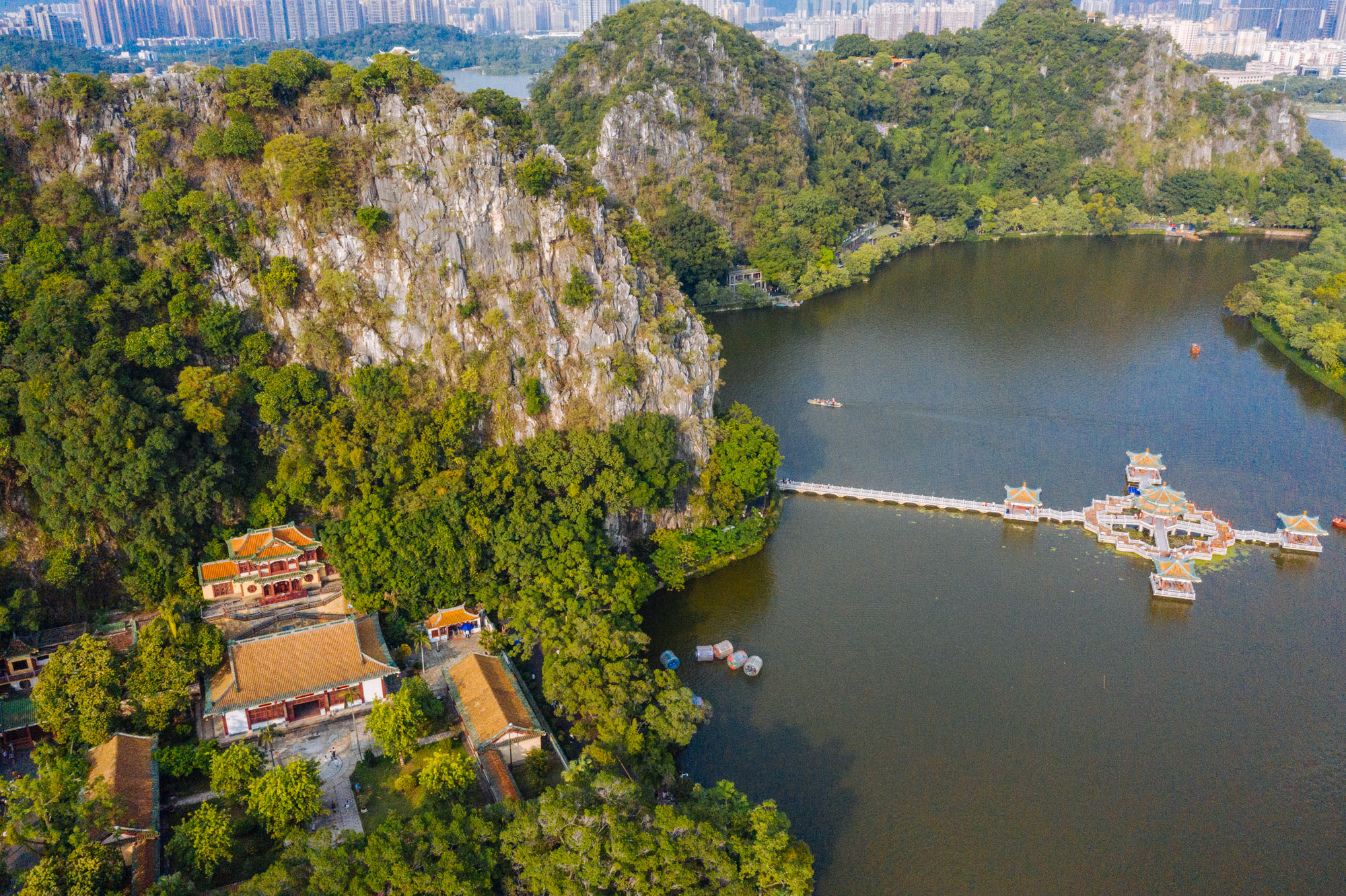 肇庆七星岩最美景点,肇庆七星岩主要景点