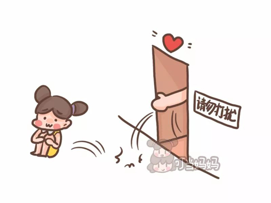 和老公爱爱被熊孩子逮到，画面极其尴尬，你是如何应对的？