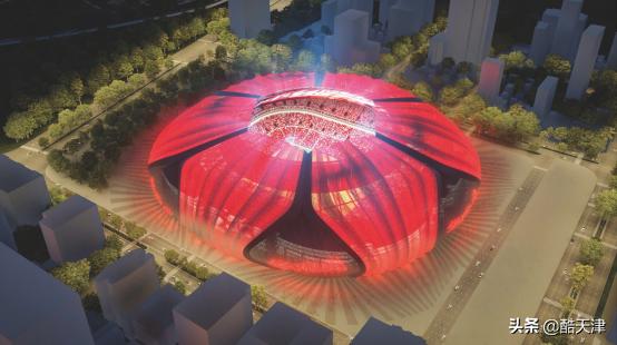 中国广州恒大足球场视频,恒大中国风足球场图片