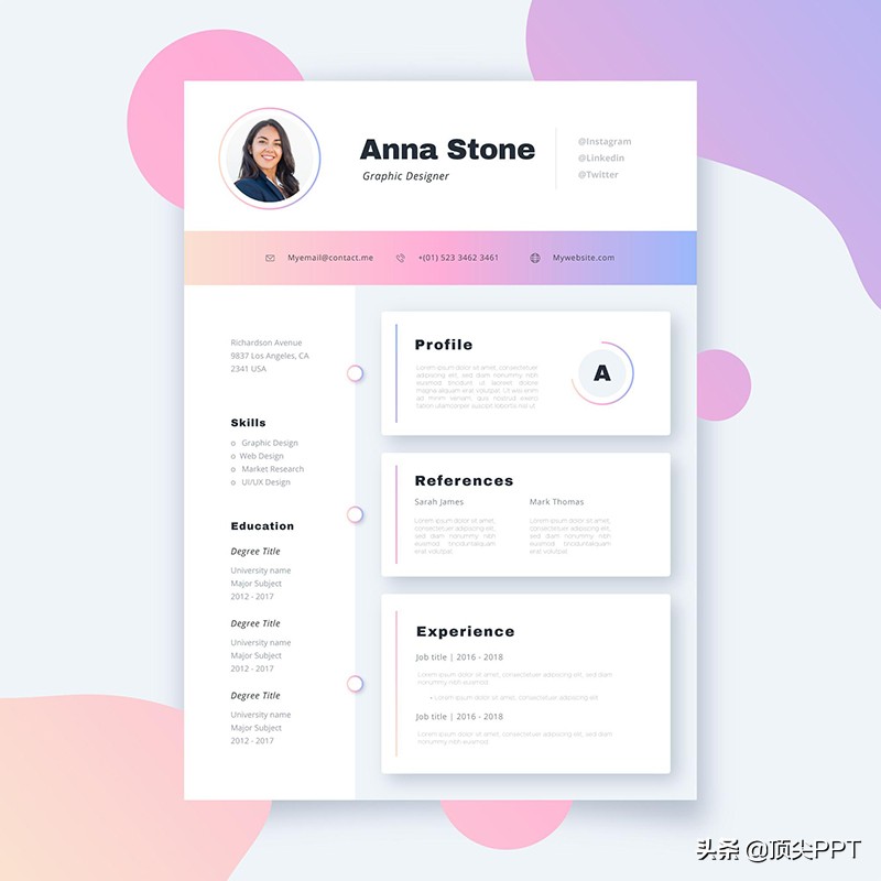 简历模板30套,免费简历模板一套可导出