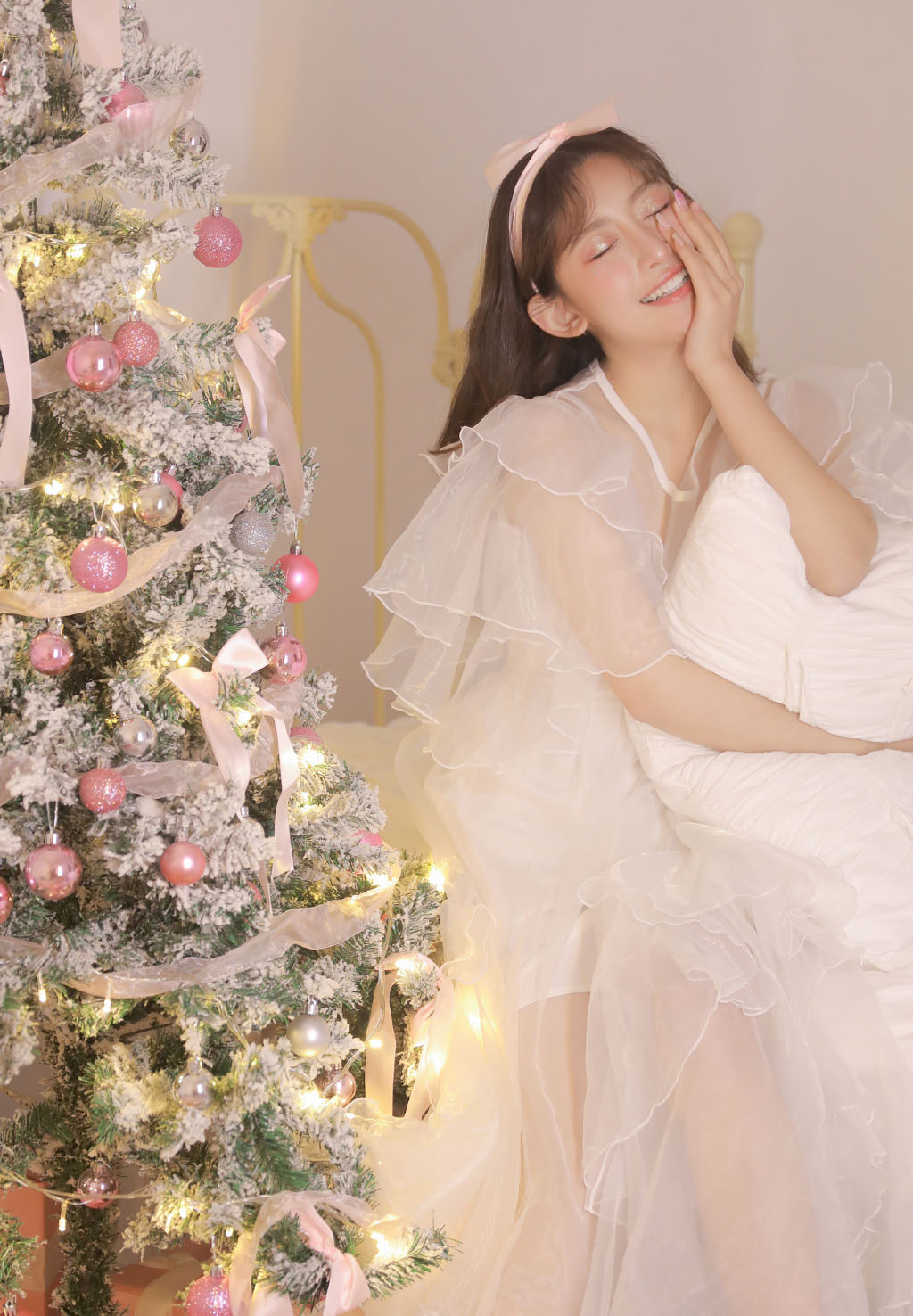 清纯甜美少女写真,清纯活泼少女清晨居家小清新写真