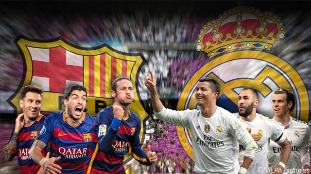 西甲德比皇马vs巴萨c罗,足球比赛西甲msn对战bbc