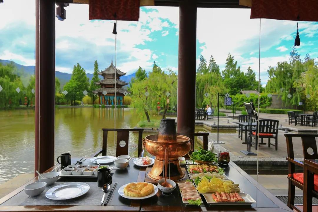 丽江古城轻奢度假庭院,丽江悦榕庄玉龙雪山