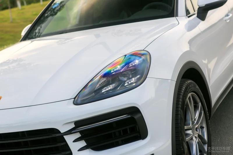 保时捷2024款卡宴coupe石英灰街拍,保时捷卡宴coupe2024款音响效果