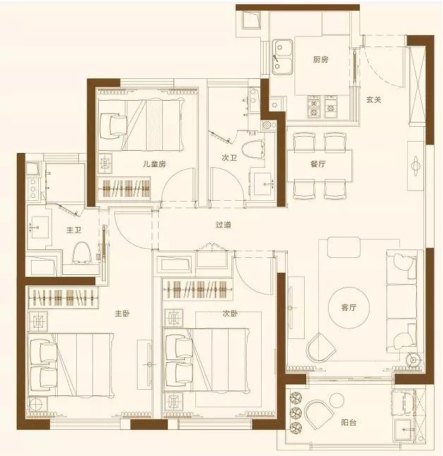 虹口金茂府最后一楼,上海虹口金茂府245平