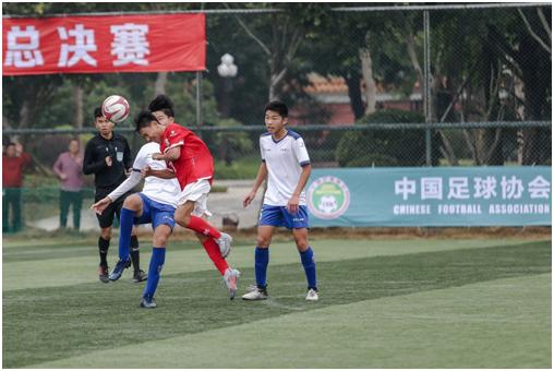 全国体校杯足球赛16强,恒大足校u13队比赛