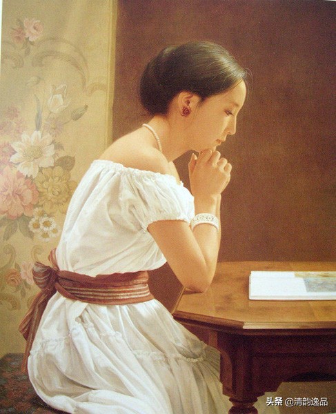 森本草介油画,森本草介画中的人
