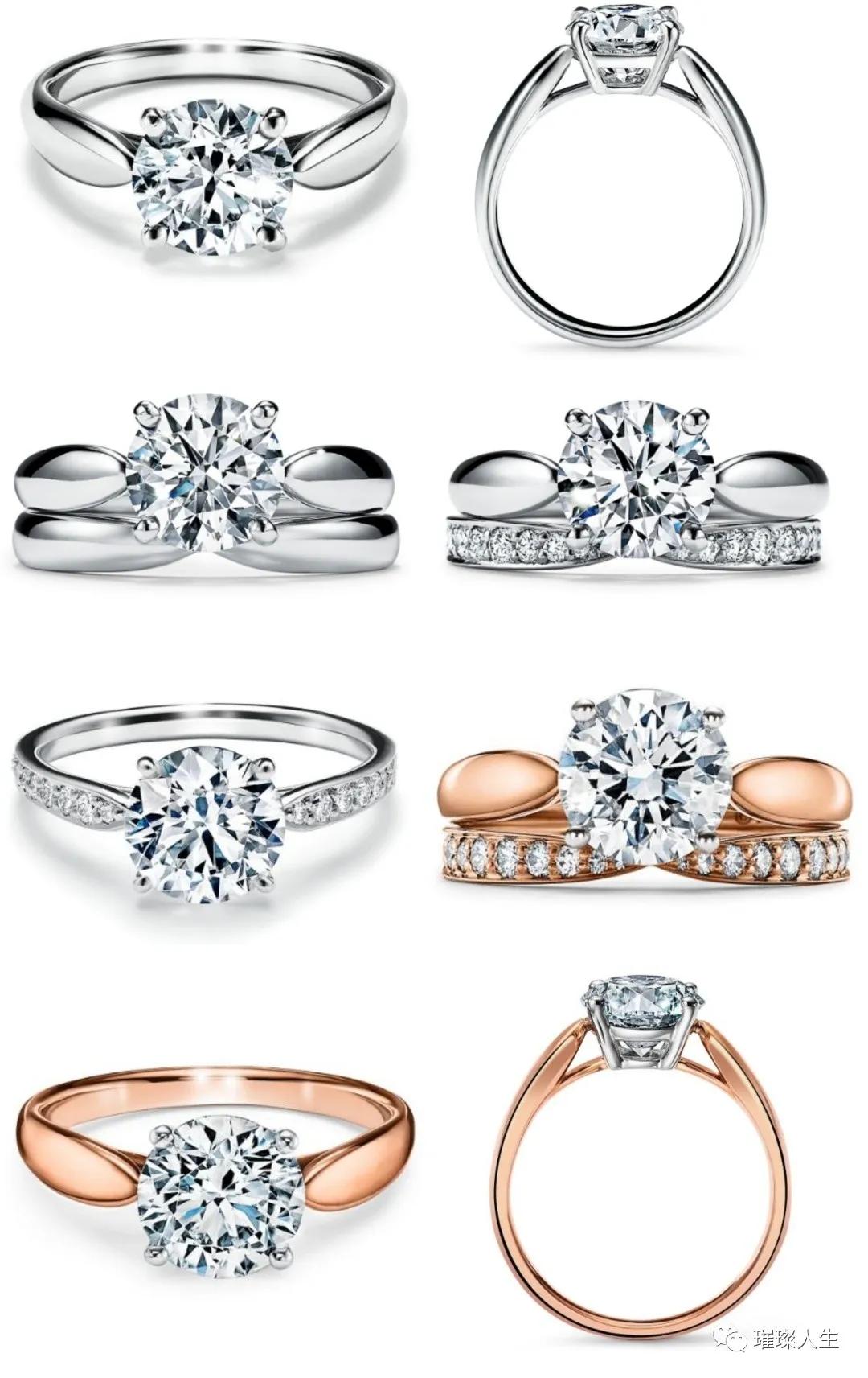 订婚钻戒推荐黄金款式,订婚钻戒最新款式以及价格