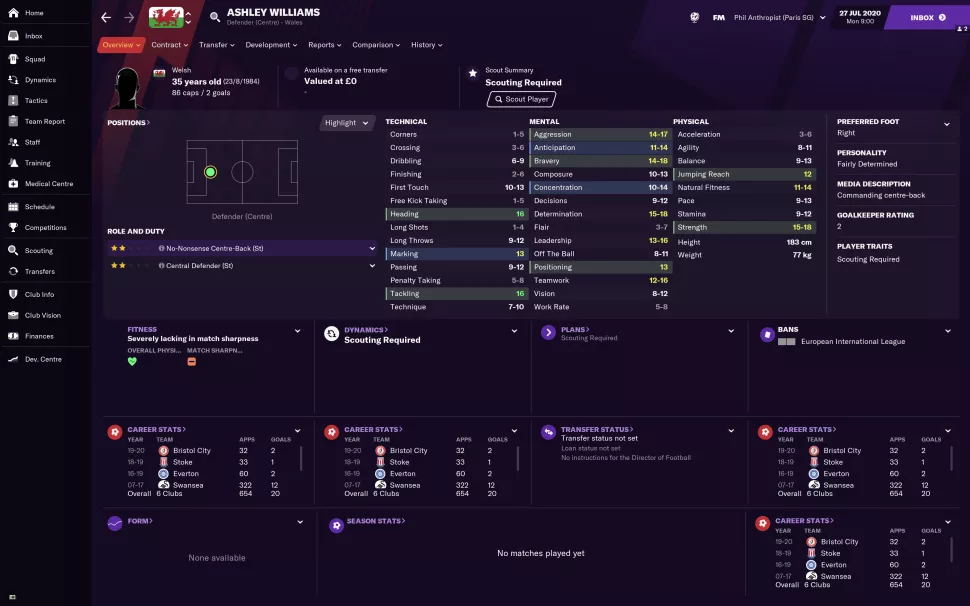 fm2021各位置最好用的球员,fm2021开档必签球员推荐