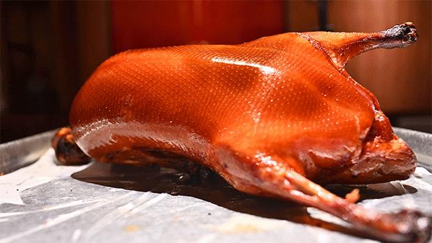 北京烤鸭正宗烤炉,北京烤鸭挂炉烤法