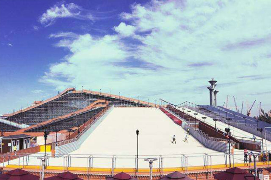 北京奥森南园滑雪,奥森赏花攻略