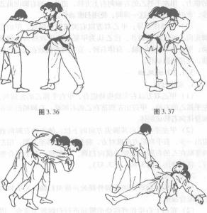 柔道黑带与柔道蓝带区别,柔道基本技