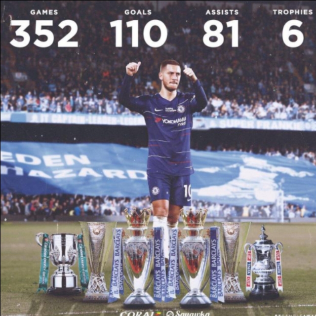 阿扎尔进球2019年4月英超,阿扎尔铁人