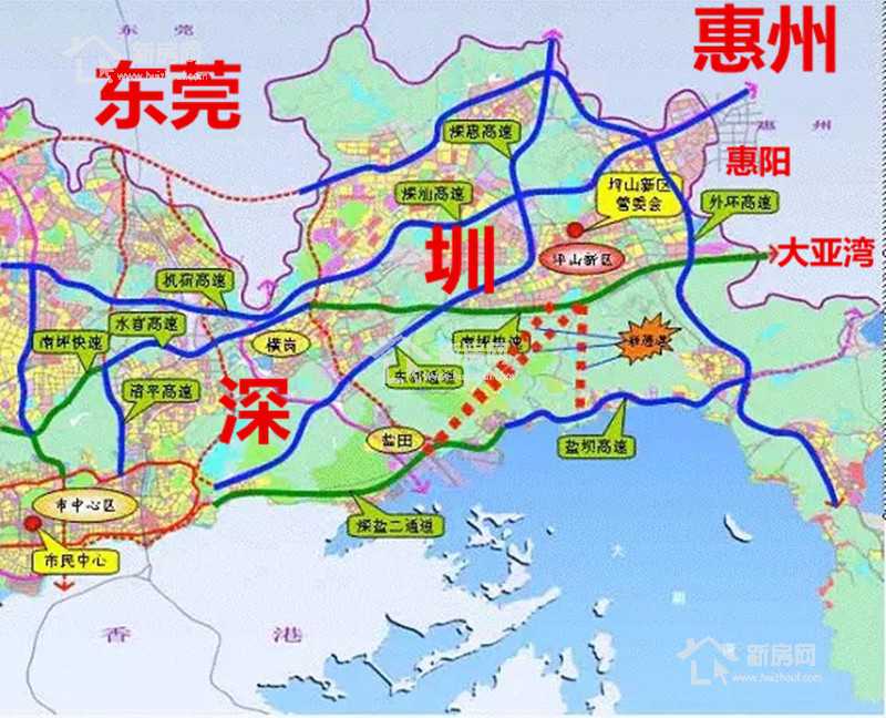 惠州最有发展潜力的地段,惠州深圳哪个有发展前途