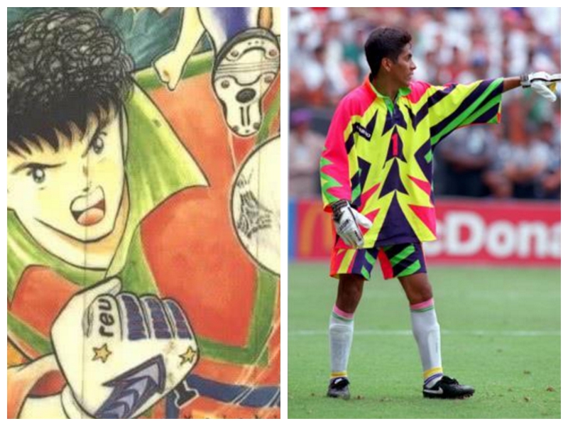 足球小将中国球星原型,日本足球动漫足球小将人物照片