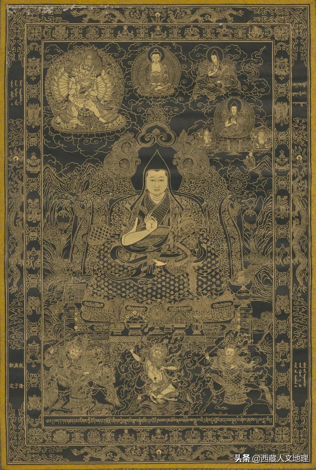 布达拉宫里最珍贵的唐卡,扎什伦布寺唐卡意义